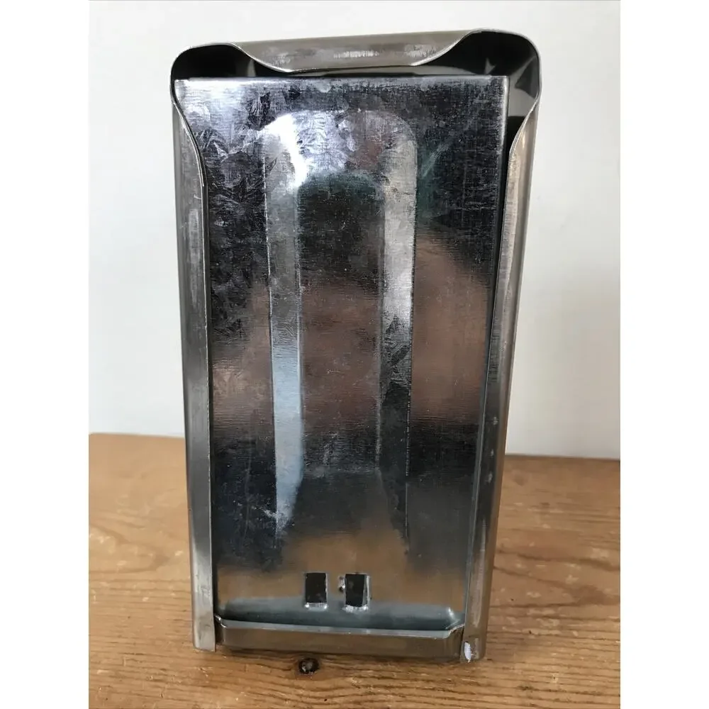 San Jamar H900 Retro Style Shiny Chrome Metal Restaurant Napkin Holder Dispenser